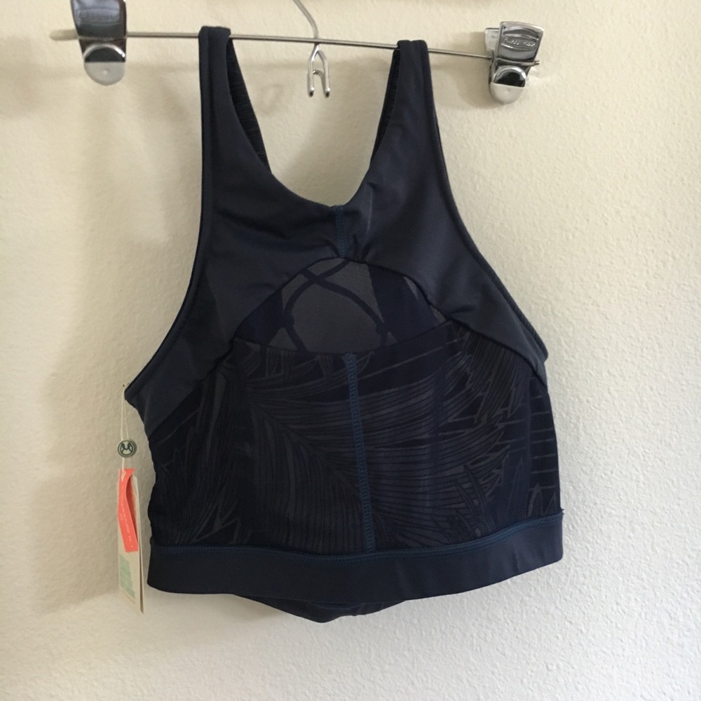 Maaji High Neck Bra Top Sports Bra Mesh